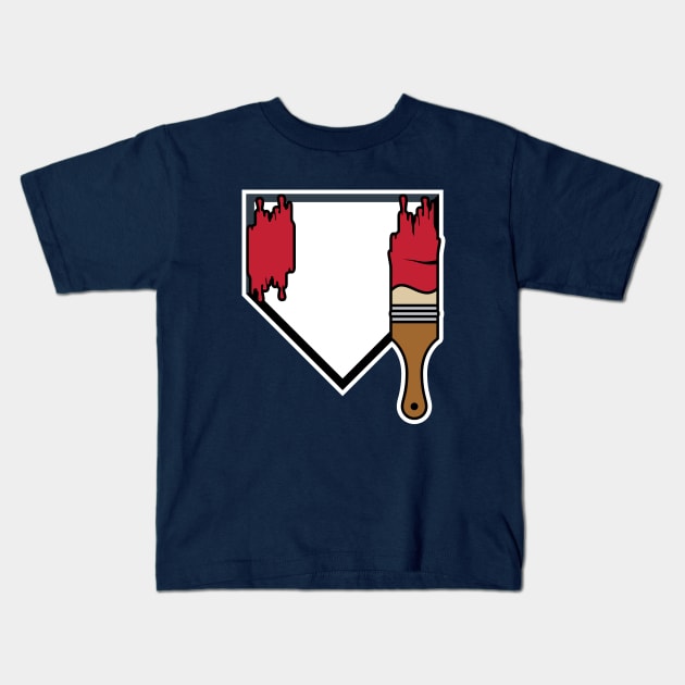 Paint the Corners Kids T-Shirt by Fourteen21 Designs